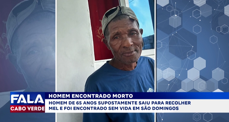 Homem de 65 anos encontrado sem vida em São Domingos