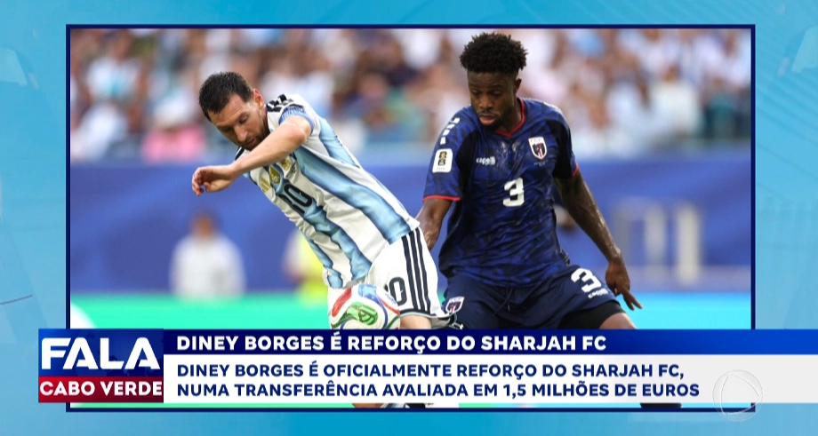 Diney Borges assina pelo Sharjah FC por 1,5 milhões de euros
