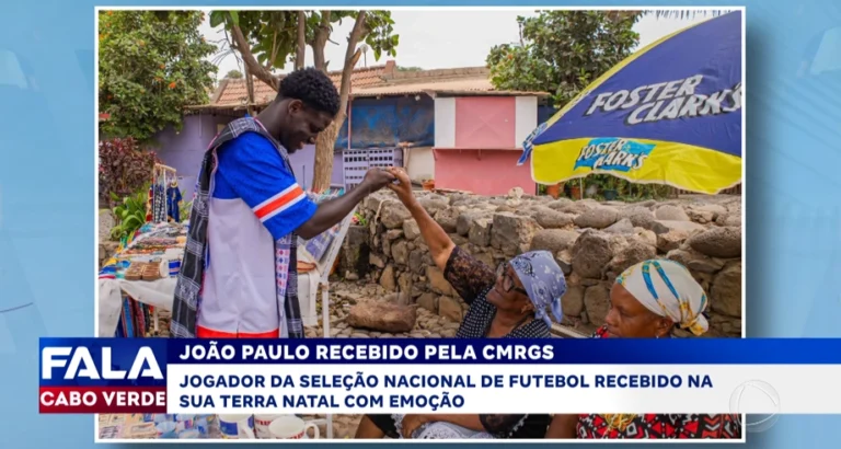 João Paulo: Jogador da Seleção Nacional recebido com emoção na sua terra natal