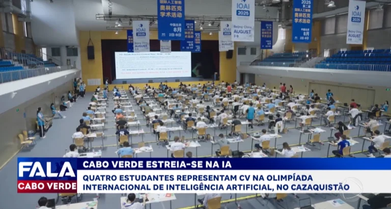 Jovens cabo-verdianos levam talento à Olimpíada Internacional de Inteligência Artificial