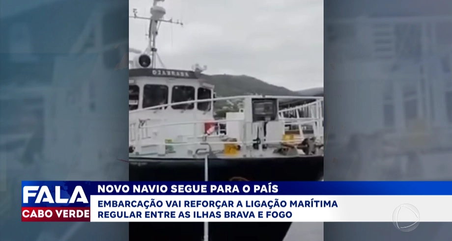 Cabo Verde recebe novo navio para reforçar a rota Brava–Fogo