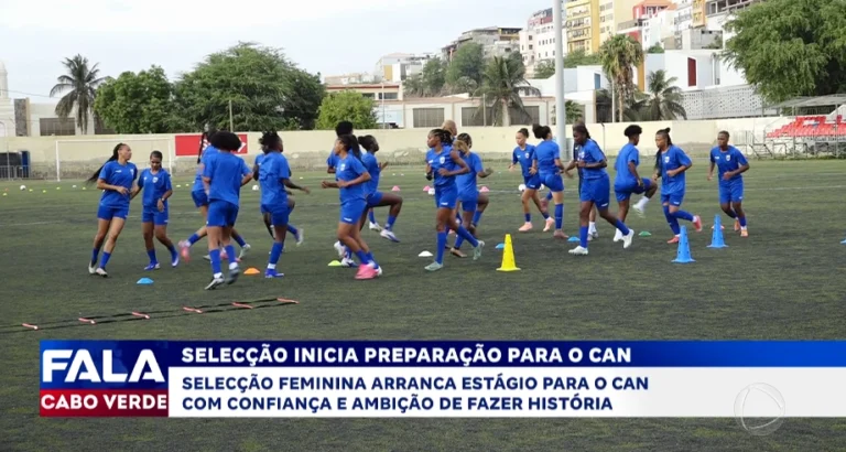 Seleção feminina inicia preparação para o CAN
