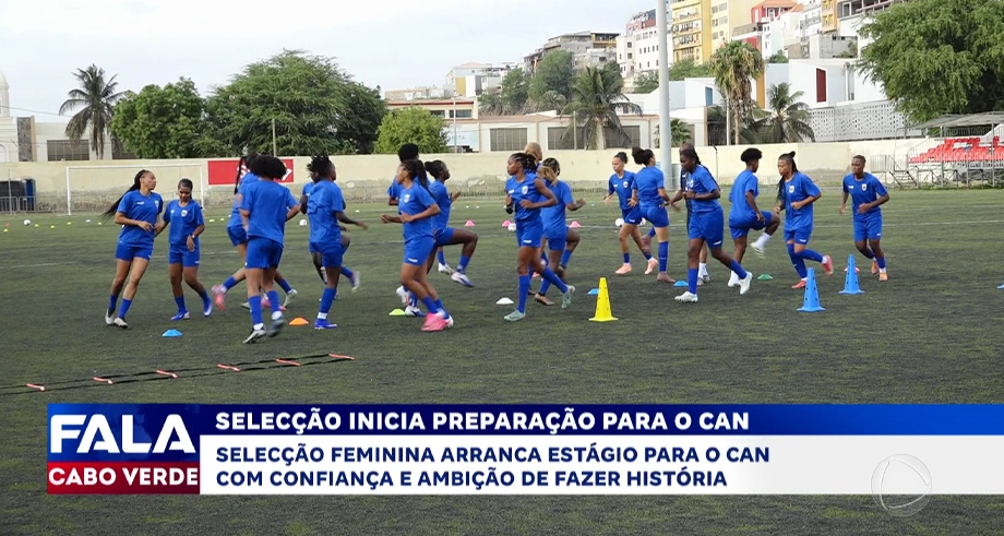 Seleção feminina inicia preparação para o CAN