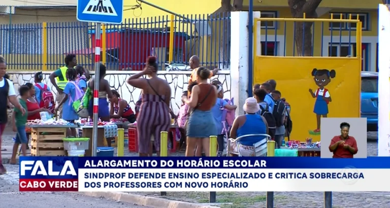 ALARGAMENTO DO HORÁRIO ESCOLAR