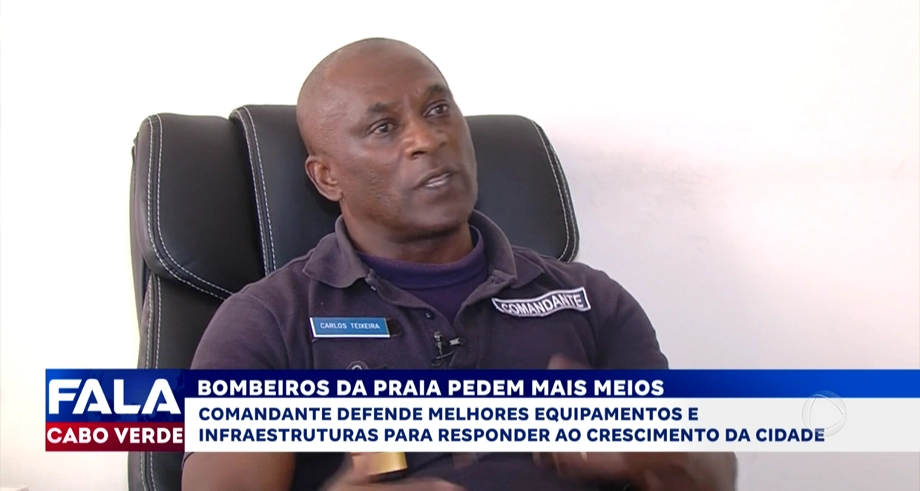 BOMBEIROS DA PRAIA PEDEM MAIS MEIOS