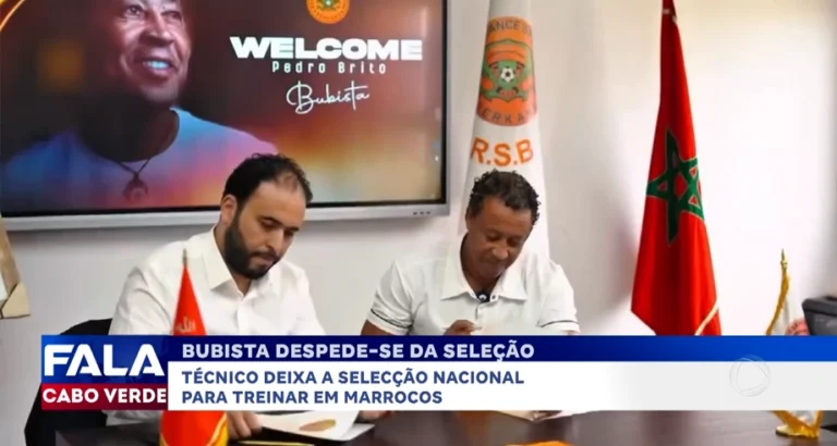 BUBISTA DESPEDE-SE DA SELEÇÃO