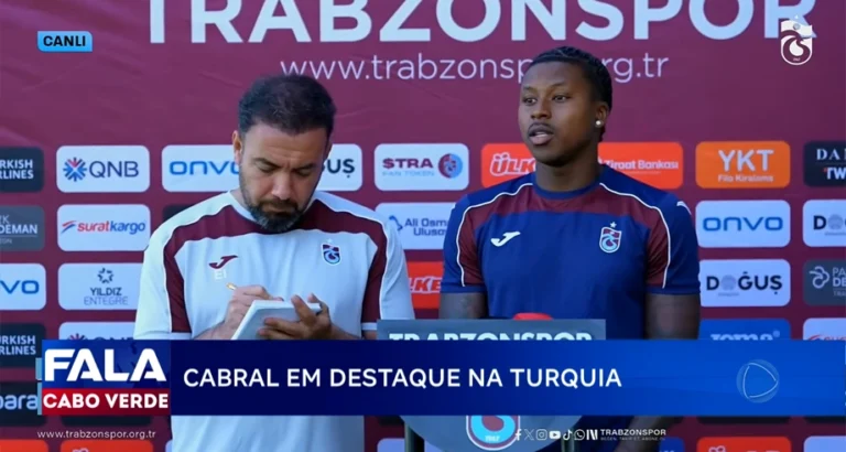 CABRAL EM DESTAQUE NA TURQUIA