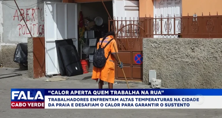 “CALOR APERTA QUEM TRABALHA NA RUA”