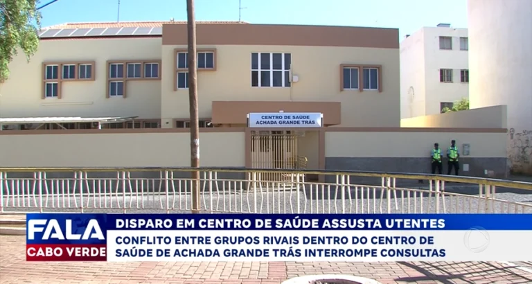 DISPARO EM CENTRO DE SAÚDE ASSUSTA UTENTES