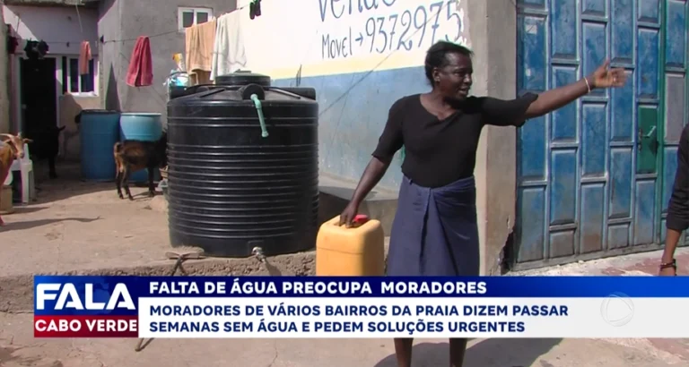 FALTA DE ÁGUA PREOCUPA MORADORES