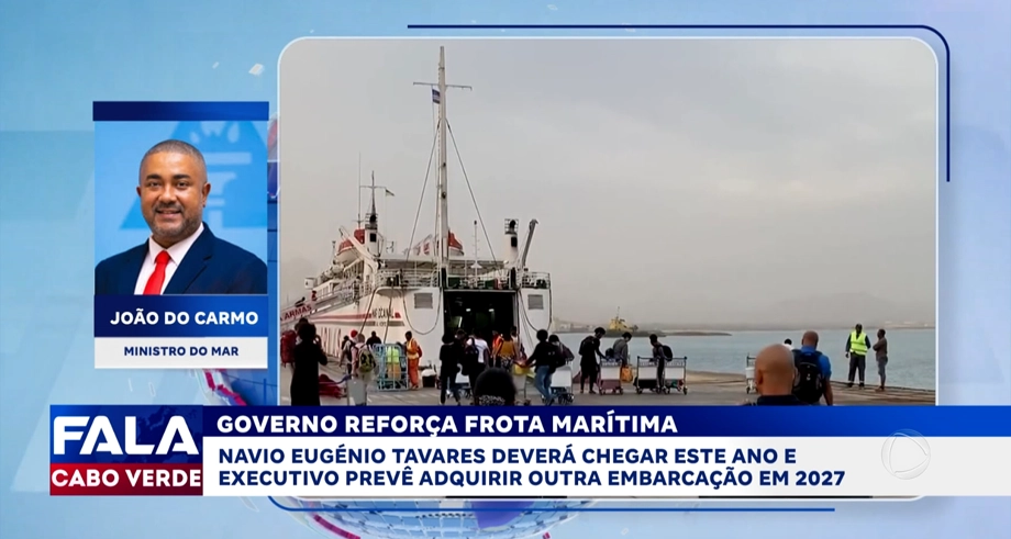 GOVERNO REFORÇA FROTA MARÍTIMA