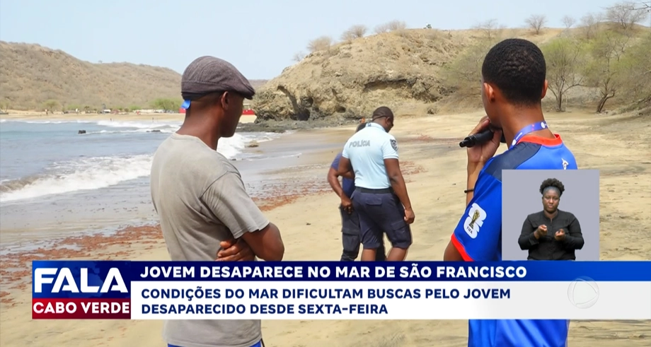 JOVEM DESAPARECE NO MAR DE SÃO FRANCISCO