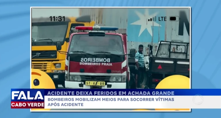 ACIDENTE DEIXA FERIDOS EM ACHADA GRANDE