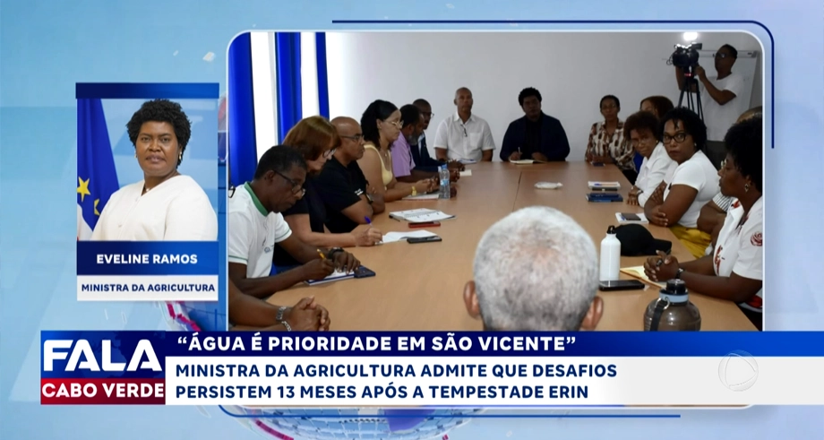 “ÁGUA É PRIORIDADE EM SÃO VICENTE”