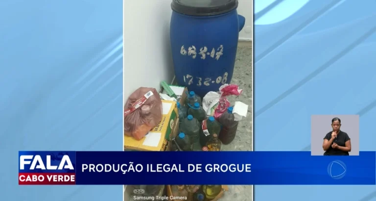 APREENSÃO DE BEBIDAS ALCOÓLICAS