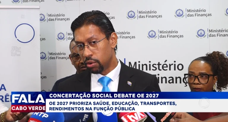 CONCERTAÇÃO SOCIAL DEBATE OE 2027