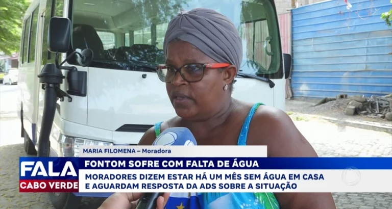 FONTOM SOFRE COM FALTA DE ÁGUA