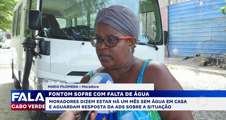 FONTOM SOFRE COM FALTA DE ÁGUA