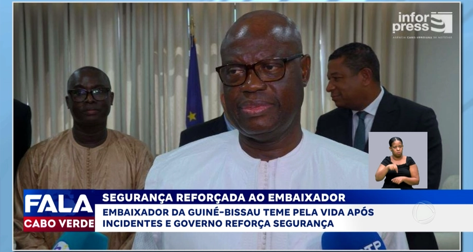 SEGURANÇA REFORÇADA AO EMBAIXADOR