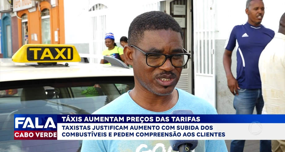 TÁXIS AUMENTAM PREÇOS DAS TARIFAS
