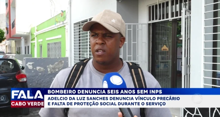 BOMBEIRO DENUNCIA SEIS ANOS SEM INPS