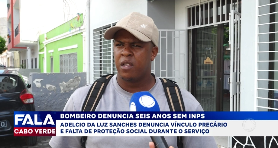 BOMBEIRO DENUNCIA SEIS ANOS SEM INPS
