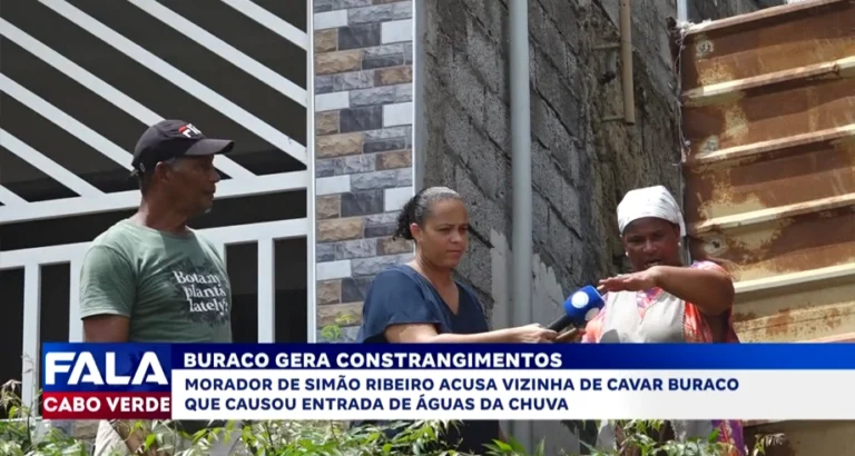BURACO GERA CONSTRANGIMENTOS