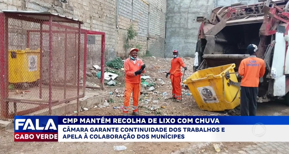 CMP MANTÉM RECOLHA DE LIXO COM CHUVA