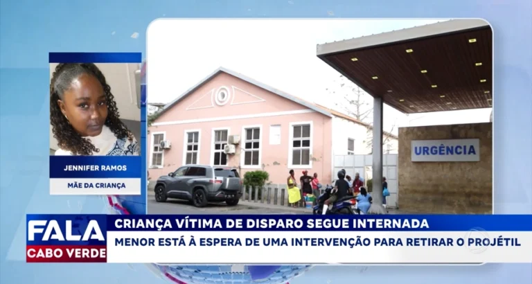 CRIANÇA VÍTIMA DE DISPARO SEGUE INTERNADA