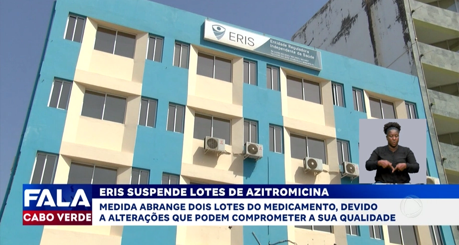 ERIS SUSPENDE LOTES DE AZITROMICINA