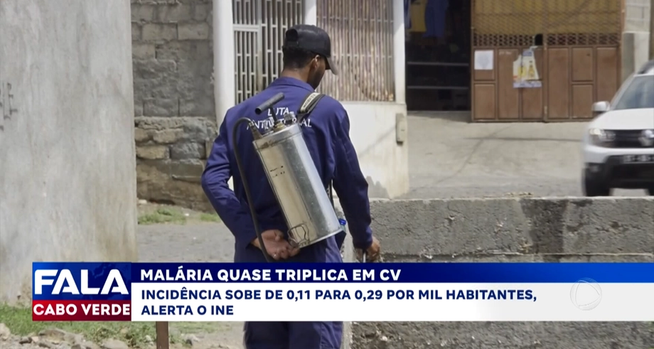 MALÁRIA QUASE TRIPLICA EM CV
