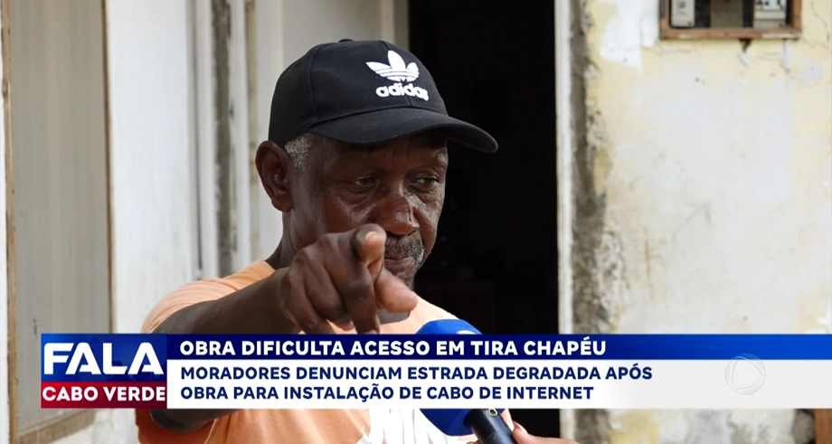 OBRA DIFICULTA ACESSO EM TIRA CHAPÉU