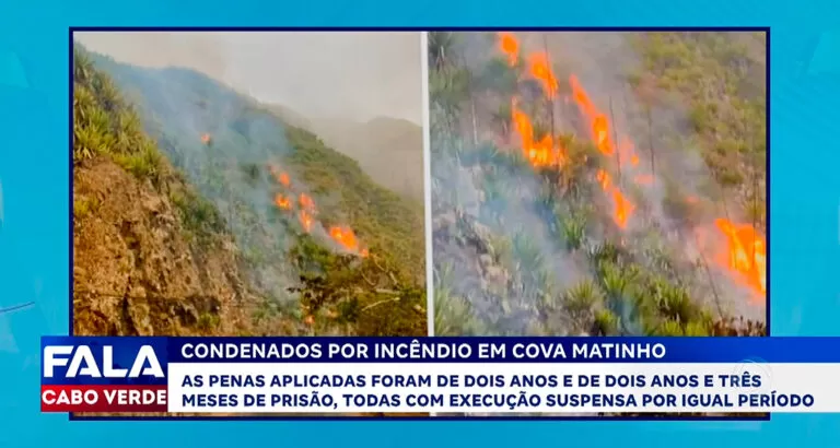 CONDENADOS POR INCÊNDIO EM COVA MATINHO